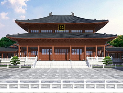 仿古建筑装修代表作，设计与施工装修一体化典范，彰显专业装修实力